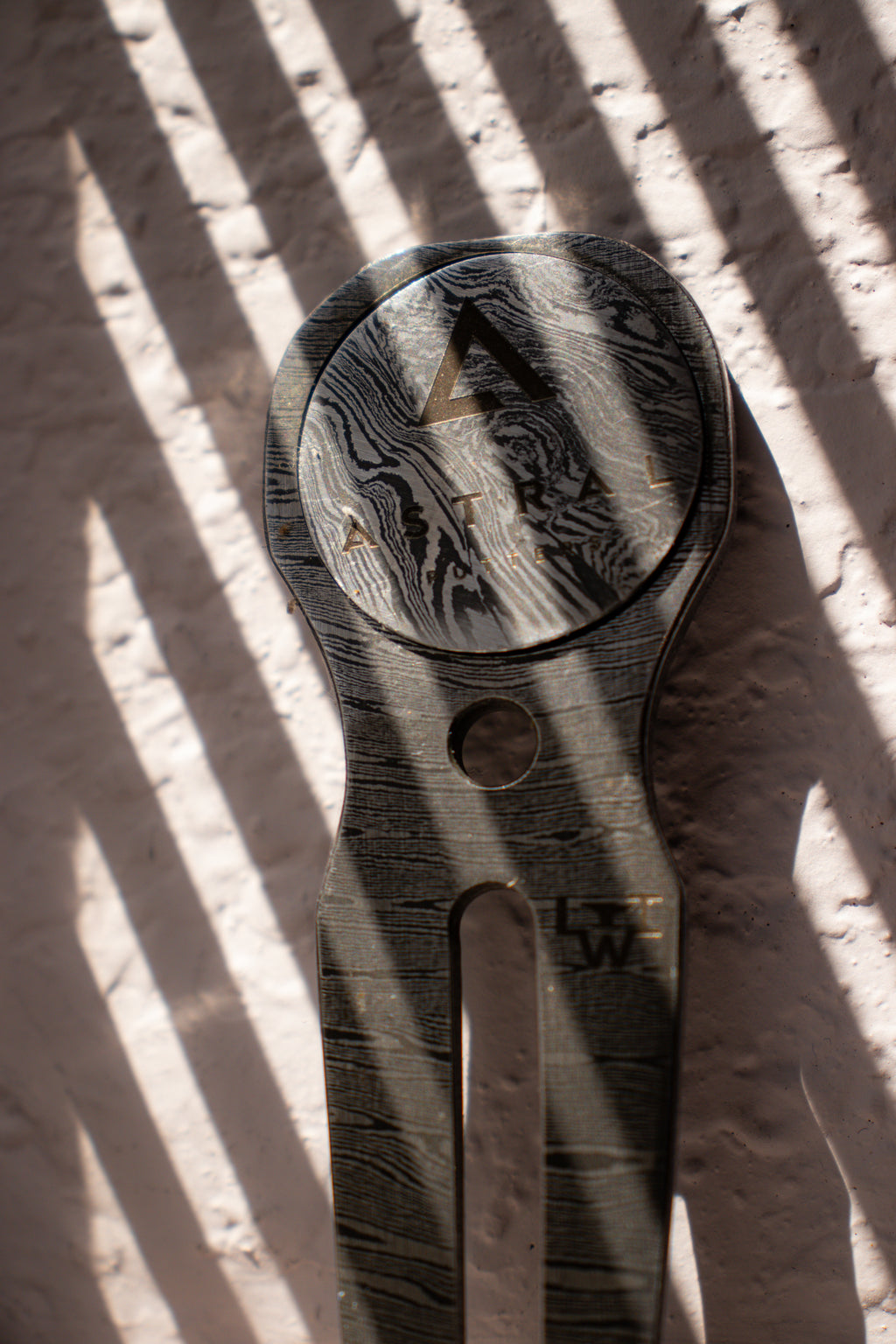 Damascus Steel Divot Tool